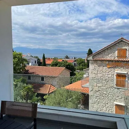 With A - C Radici - Malinska-insel Krk 55032 Appartement